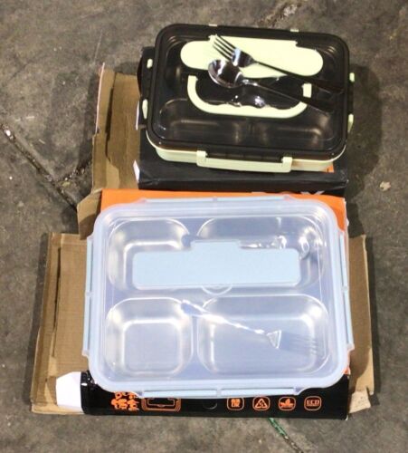 Lot of (2) Seperated Lunch Boxes  - Lot 587