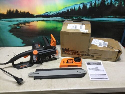 WEN 4017 Electric Chainsaw, 16" - No Chain - Lot 591