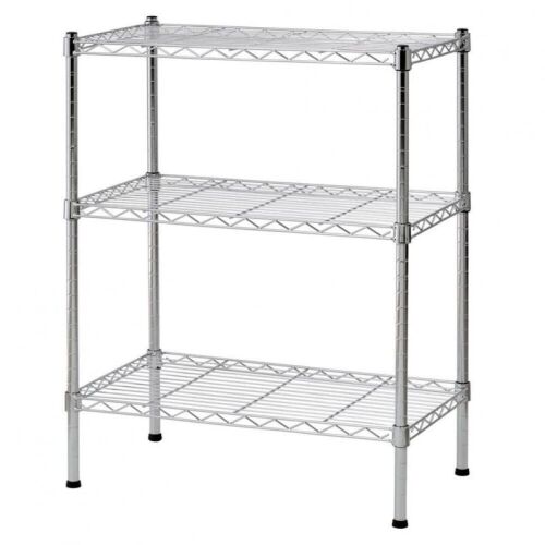 3 Tier Wire Shelving Rack - Lot 623