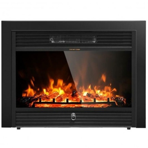 28.5" Electric Embedded Insert Heater Fireplace  - Lot 649
