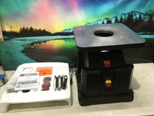 WEN AT6535 3.5-Amp Oscillating Spindle Sander with Extra Large Beveling Table Top - Lot 680