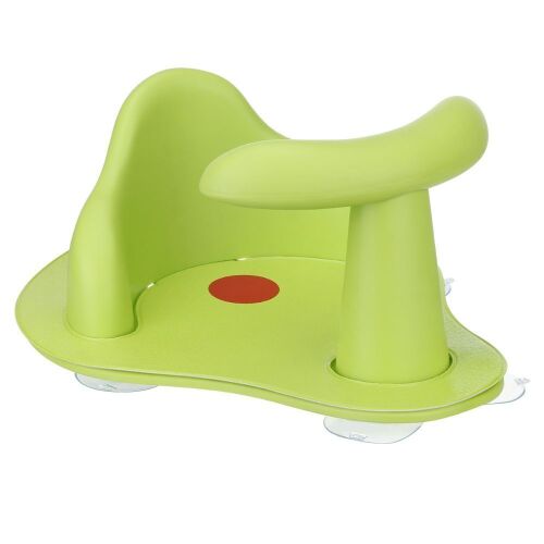 KingSo Baby Bath Chair with Non-Slip Soft Mat, Backrest & Suction Cups for Stability, 6-12 Months - Lot 777