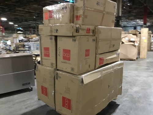 Pallet of BCP Mismatched A/B/C Boxes - Lot 835