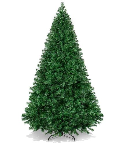 6' Premium Artificial Pine Christmas Tree w/ 1,000 Tips, Foldable Metal Base  - Lot 926