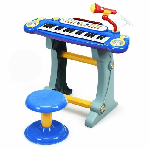 37 Key Electronic Keyboard Kids Toy Piano  - Lot 929