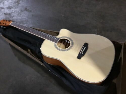 Full Size Beginner Acoustic Guitar - 41" - Lot 1011