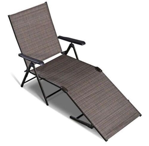 Adjustable Outdoor Chaise Lounge - Lot 1042