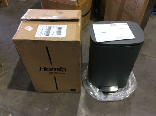 Homfa 50L Step On Trash Can  - Lot 1057