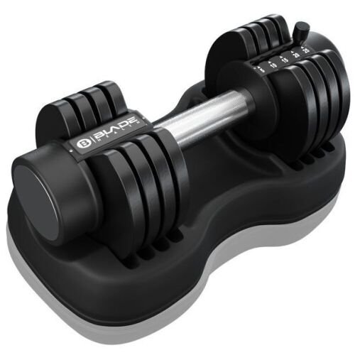 BLADE HEALTH: Adjustable Dumbbell Set, 5lb - 25lb  - Lot 1132
