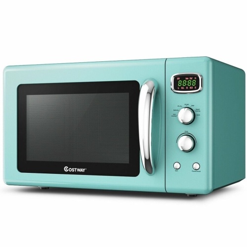 0.9 Cu.Ft Retro Countertop Compact Microwave Oven - Lot 53