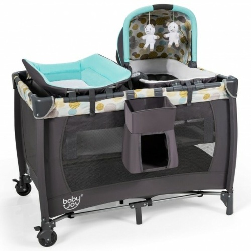 4-In-1 Convertible Portable Baby Playard Newborn Napper With Music And Toys - Lot 68