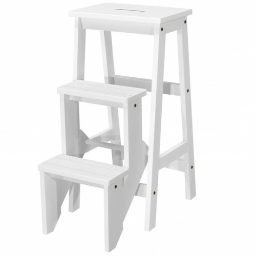 3 Tier Step Stool 3 in 1 Folding Ladder Bench - Lot 74