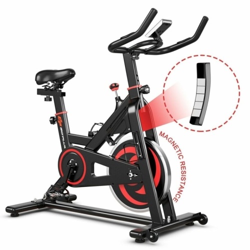 30 Lbs Home Gym Cardio Exercise Magnetic Cycling Bike - Lot 117