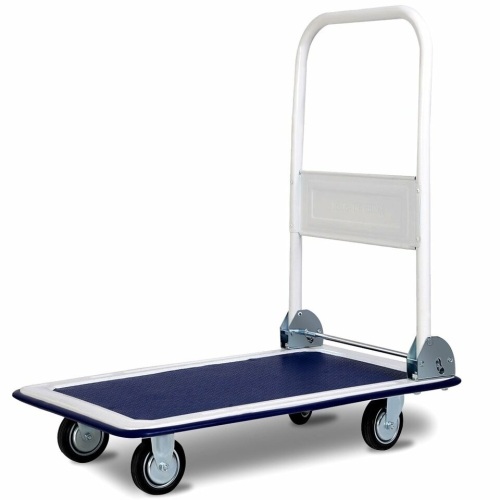 330 Lbs Platform Cart Dolly Foldable Warehouse Push Hand Truck - Lot 146