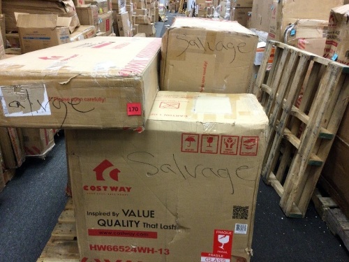 Pallet of Salvage, Presorted Items May Be Broken, Damaged or Have Missing Pieces - Lot 170