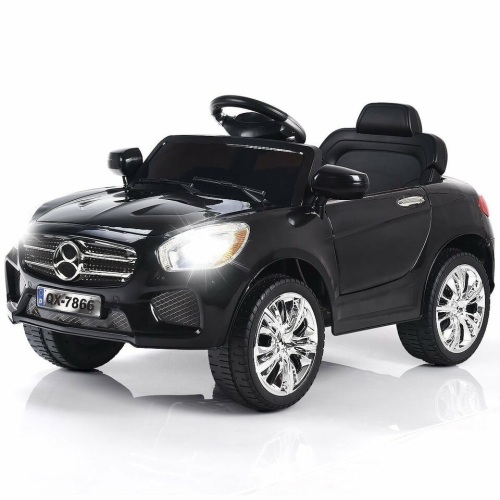 6V Kids Remote Control Battery Powered Led Lights Riding Car - Lot 201