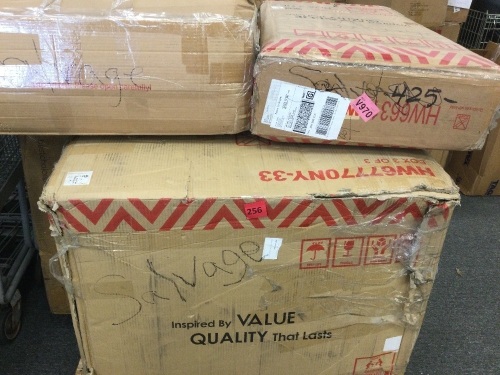 Pallet of Salvage, Presorted Items May Be Broken, Damaged or Have Missing Pieces - Lot 256