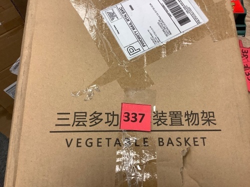Vegetable Basket - Lot 337