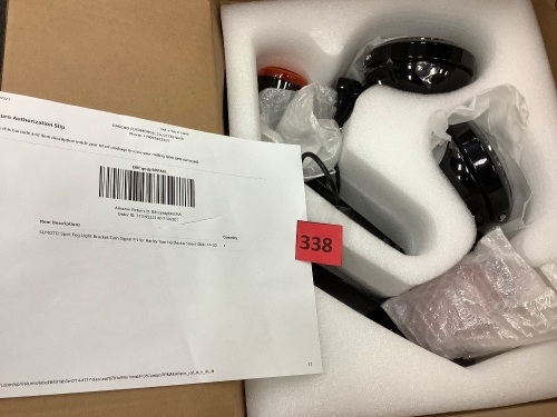 Spot Fog Light Bracket Turn Signal Fit for Harley Touring Electra Street Glide 2014-2020 - Lot 338
