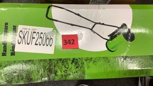 Manual Push Lawnmower - Lot 342