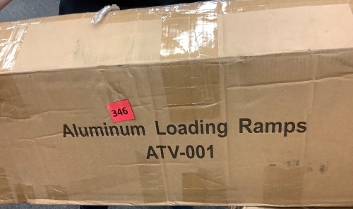 Aluminum Loading Ramps - Lot 346