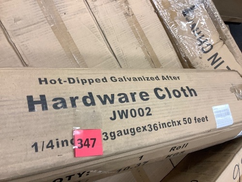 Hardware Cloth - 1/4", 23 Gauge, 36"x50" - Lot 347