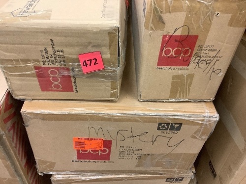 Lot of (4) BCP Mystery Bundle - Lot 472
