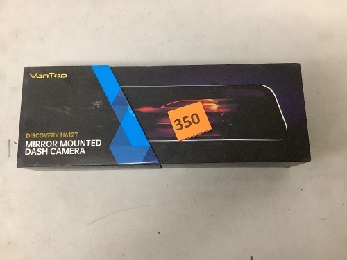 VanTop Mirror Mounted Dash Camera - Lot 350