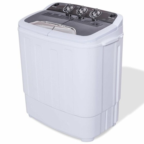8 Lbs Compact Mini Twin Tub Washing Spiner Machine - Lot 362