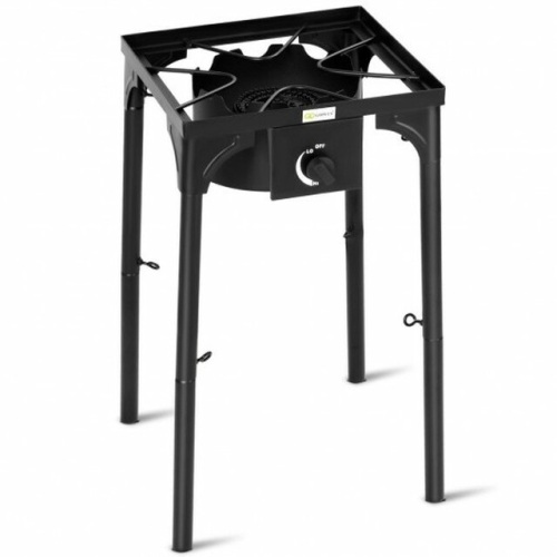 100 000-Btu Portable Propane Outdoor Camp Stove With Adjustable Legs - Lot 370