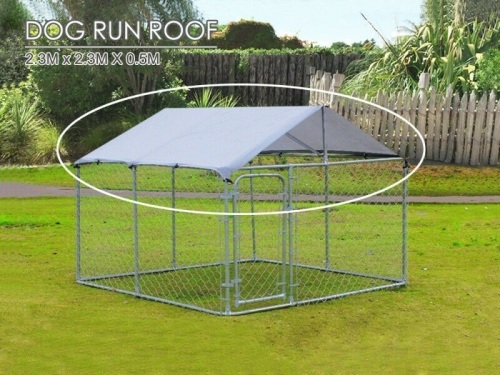 2.3x2.3x0.5m Large Rectangular Pet Run Roof - Lot 377