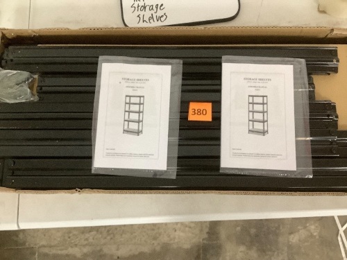 Storage Shelves - Lot 380aa