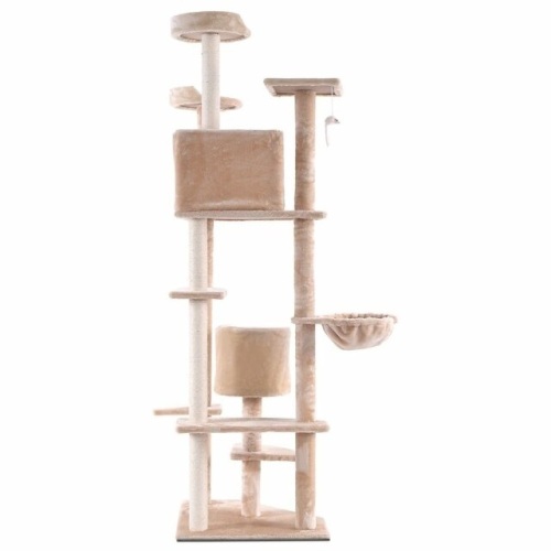 80" Cat Tree Condo Furniture Scratch Post Pet House  - Lot 408
