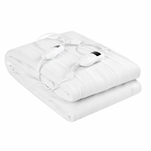 Safe Electric Heated Mattress Pad With 4 Size 8 Temperature 10-Hour Timer-Full Size - Lot 413