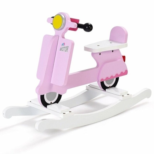 Kids Flat Seat Riding Wooden Rocking Horse - Lot 418
