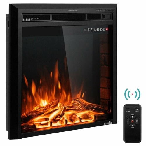 26" 750W-1500W Fireplace Electric Embedded - Lot 455