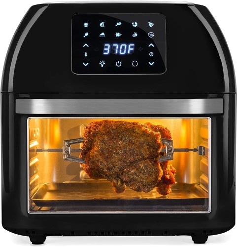 16.9qt 1800W 10-in-1 Family Size Air Fryer Countertop Oven, Rotisserie, Dehydrator - Lot 467
