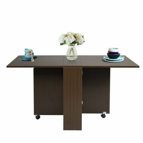 3 In 1 Folding Dining Table With Casters - Lot 469