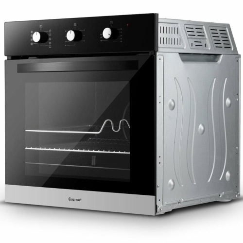 24" Electric Built-In Single Wall Oven 220V Buttons Control  - Lot 476