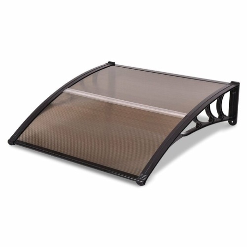 40" X 40" Outdoor Polycarbonate Front Door Window Awning Canopy - Lot 479