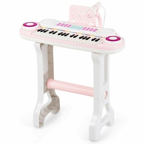 37-Key Kids Electronic Piano Keyboard Playset - Lot 489