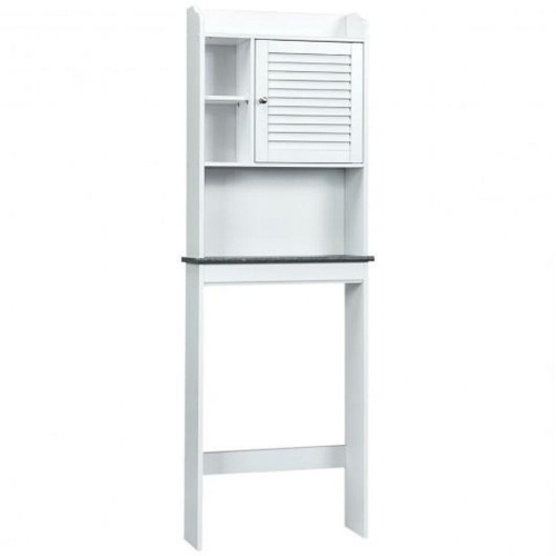 Bathroom Over-The-Toilet Space Saver With Adjustable Shelves - Lot 492
