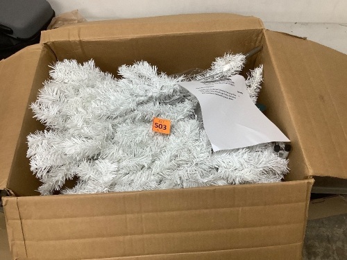 White Christmas Tree - Lot 503