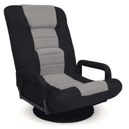 Gaming Floor Chair w/ 360-Degree Swivel, Armrest, Adjustable Backrest - Lot 716