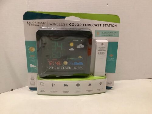La Crosse Wireless Color Forecast Station, Appears New - Lot 41