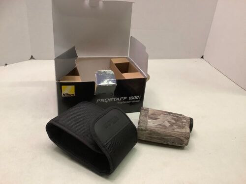Nikon Prostaff 1000i True Timber Rangefinder, Appears New, Missing Battery Cap - Lot 67