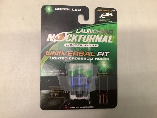 Launchpad Nockturnal Lighted Nocks, Crossbolt, Ecommerce Return - Lot 109