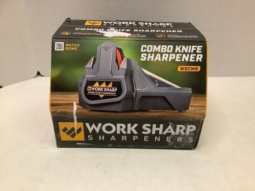 Work Sharp Combo Knife Sharpener, Powers Up, Ecommerce Return - Lot 118