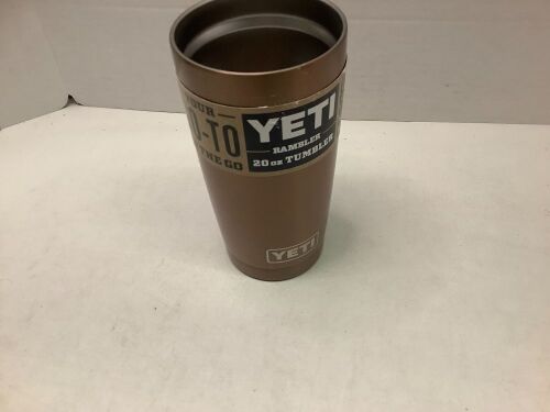 Yeti Rambler 20oz Tumbler, Missing Lid, Appears New - Lot 138