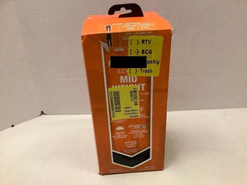 Men's Mid Weight Base Layer, 2XL, Appears New - Lot 141